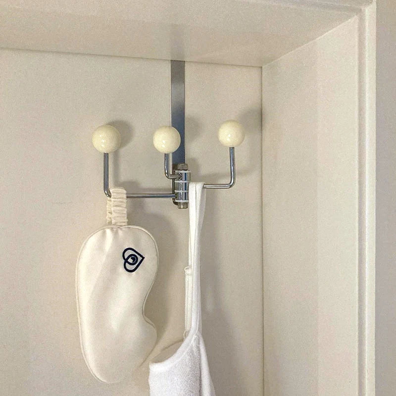 Over The Door Hook Polished Chrome No Installation