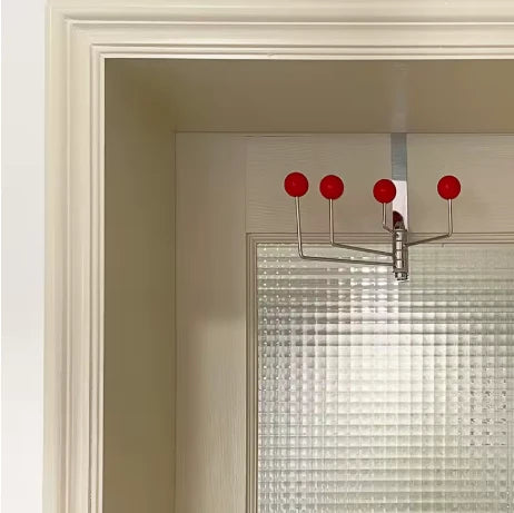 Over The Door Hook Polished Chrome No Installation