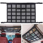 Overhead Cargo Net Double-Layer Mesh Full-Length Zipper