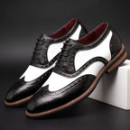 Oxford Shoes Two-Tone Brogue Wingtip