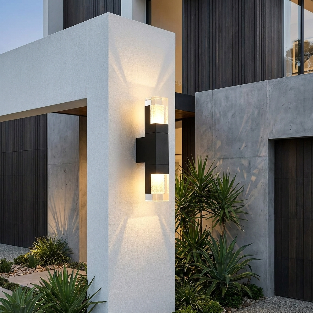 PIR Motion Sensor Weatherproof Outdoor Wall Light
