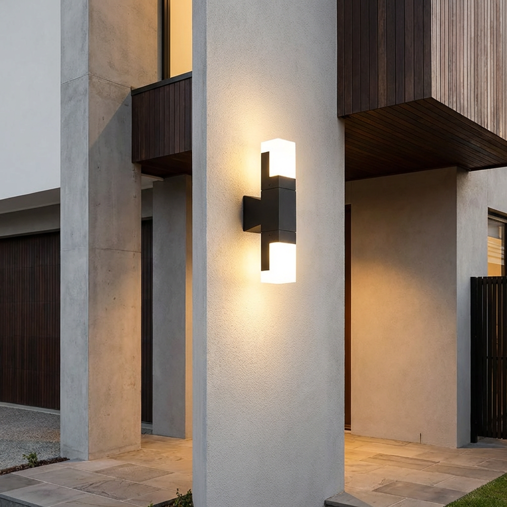 PIR Motion Sensor Weatherproof Outdoor Wall Light