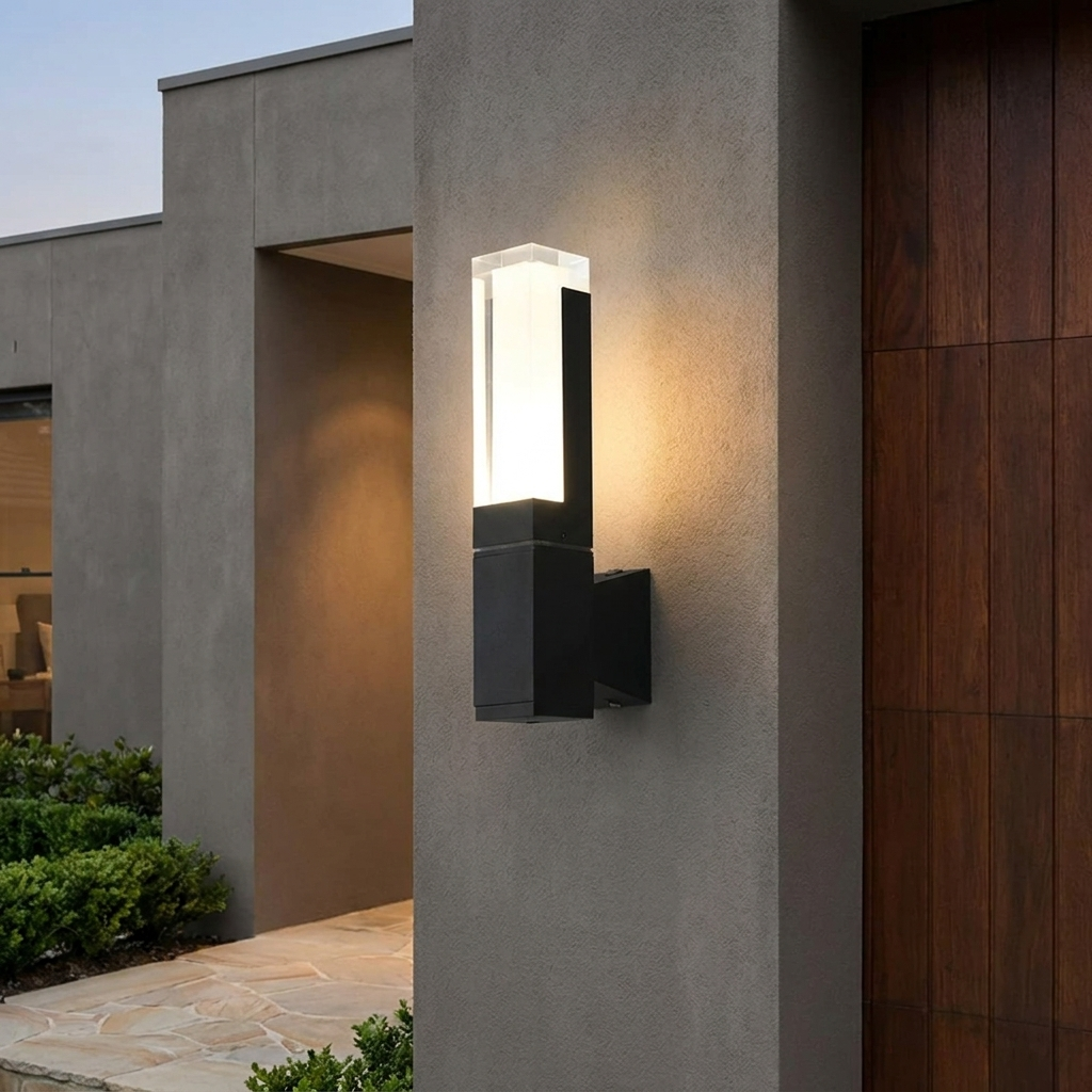 PIR Motion Sensor Weatherproof Outdoor Wall Light