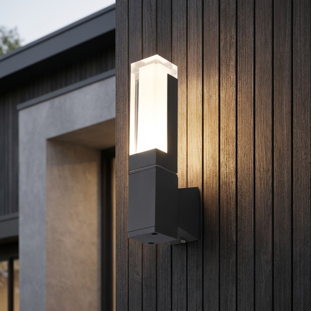 PIR Motion Sensor Weatherproof Outdoor Wall Light