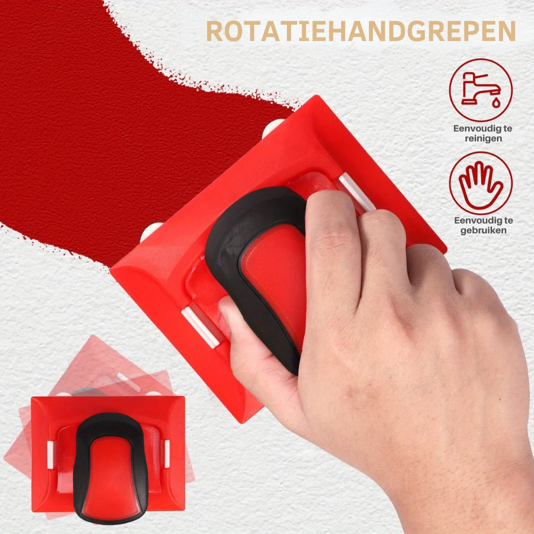 Paint Edge Guide Integrated Roller No Tape