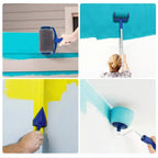 Paint Roller Kit Triangular Self-Filling Drip-Free