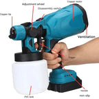 Paint Sprayer Cordless Rechargeable Adjustable Spray Control