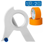 Paint Tape Applicator Roll-On Guide Rails & Cutter