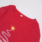 Pajama Set Family Matching Reindeer & Snowflake Print