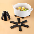 Pan Mat Foldable Hollow Heat-Resistant