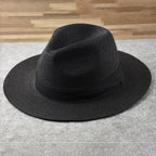 Panama Hat Handwoven Straw UPF 50+ Adjustable Fit