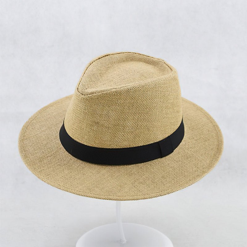 Panama Hat Handwoven Straw UPF 50+ Adjustable Fit