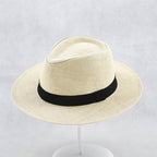 Panama Hat Handwoven Straw UPF 50+ Adjustable Fit