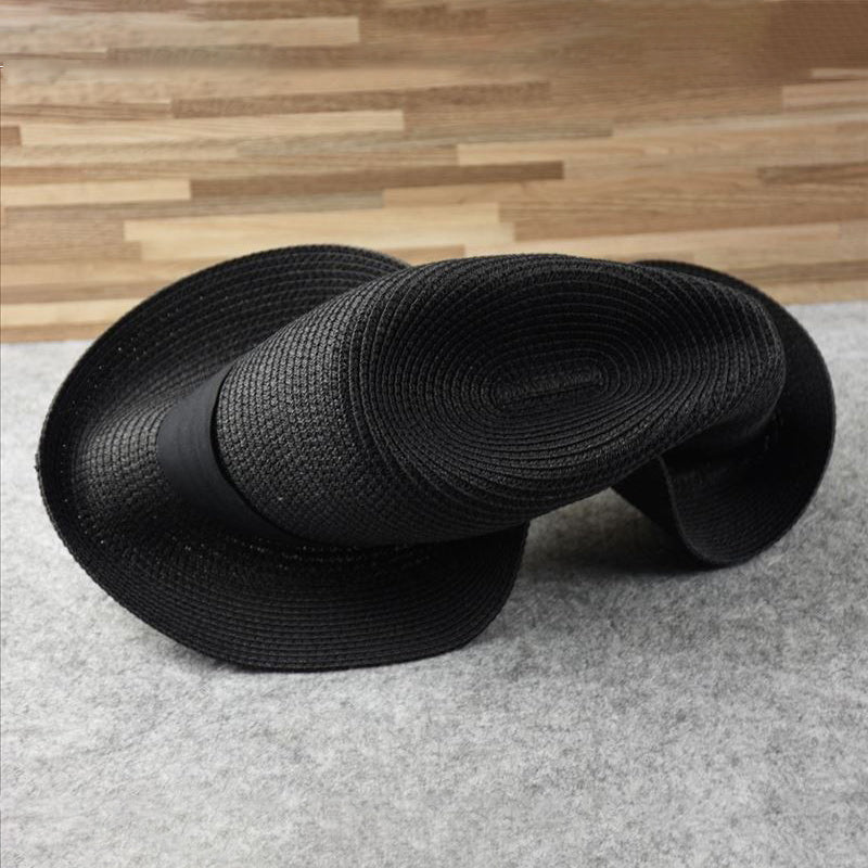 Panama Hat Handwoven Straw UPF 50+ Adjustable Fit