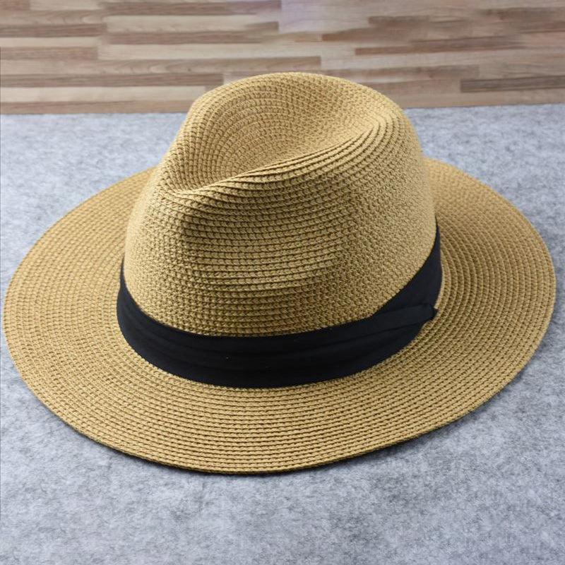 Panama Hat Handwoven Straw UPF 50+ Adjustable Fit