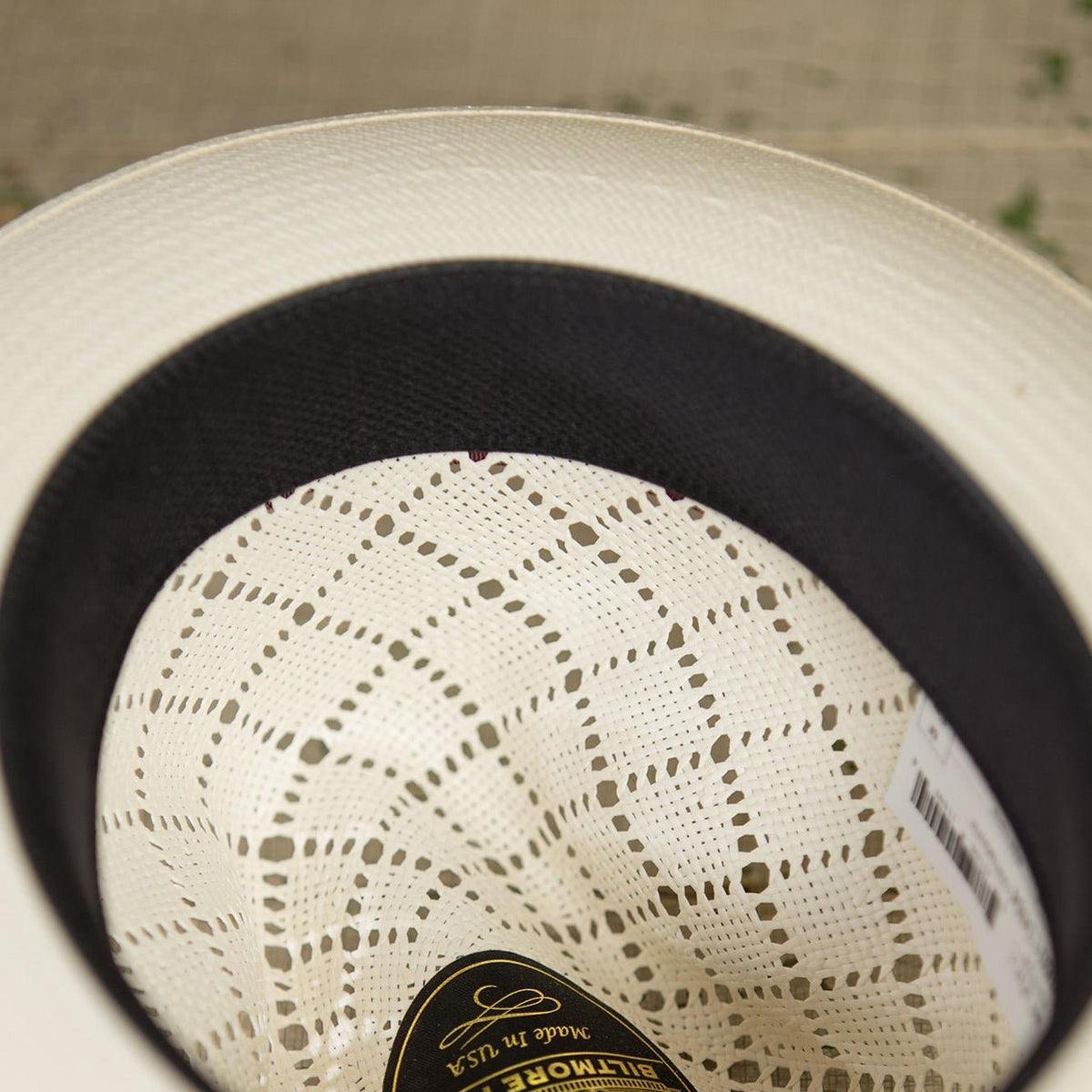 Panama Hat Shantung Paper Straw UPF Sun Protection Ventilated