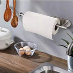 Paper Towel Holder Drill-Free Self-Adhesive Stainless Steel