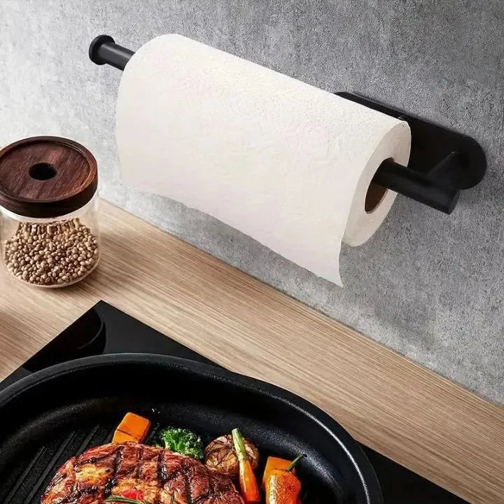 Paper Towel Holder Drill-Free Self-Adhesive Stainless Steel