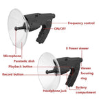 Parabolic Microphone 8x Monocular 100 Meter Range
