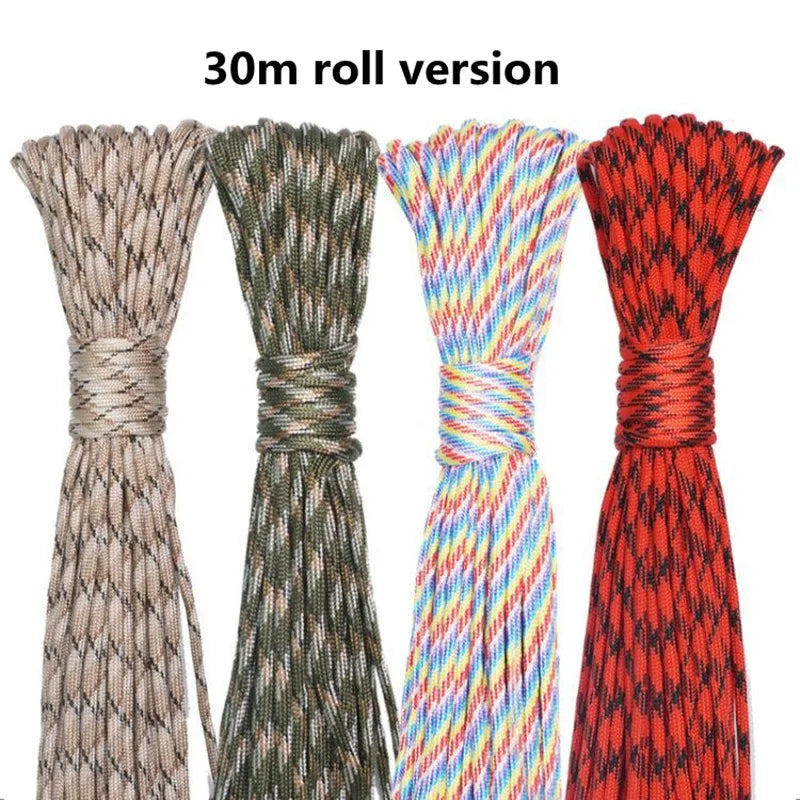 Paracord Rope 550 Military Strength - Outdoor Gear