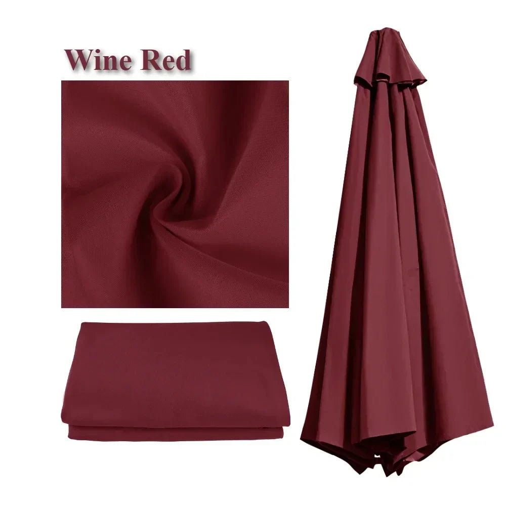 Parasol Replacement Cover Water-Repellent & Ventilated