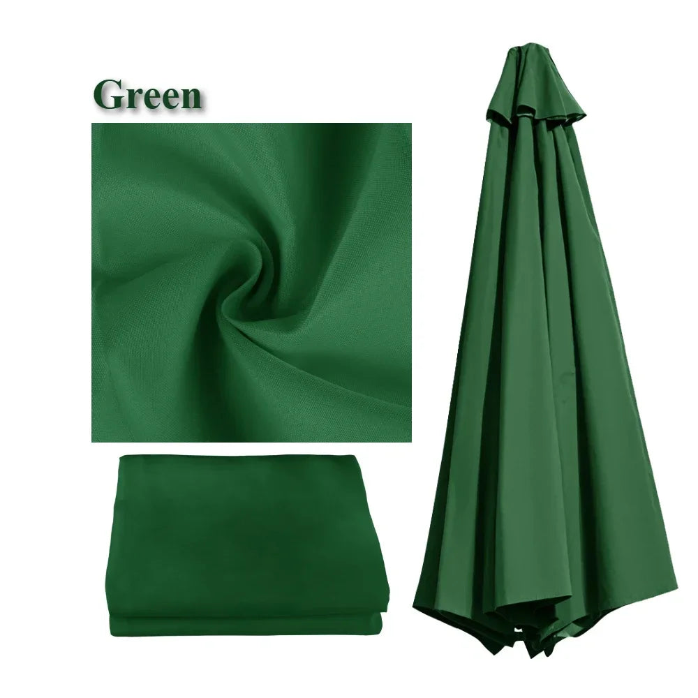Parasol Replacement Cover Water-Repellent & Ventilated