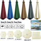 Parasol Replacement Cover Water-Repellent & Ventilated