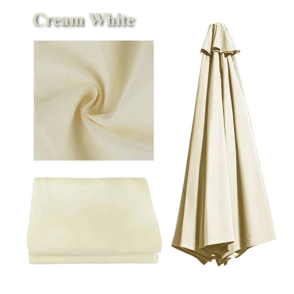 Parasol Replacement Cover Water-Repellent & Ventilated