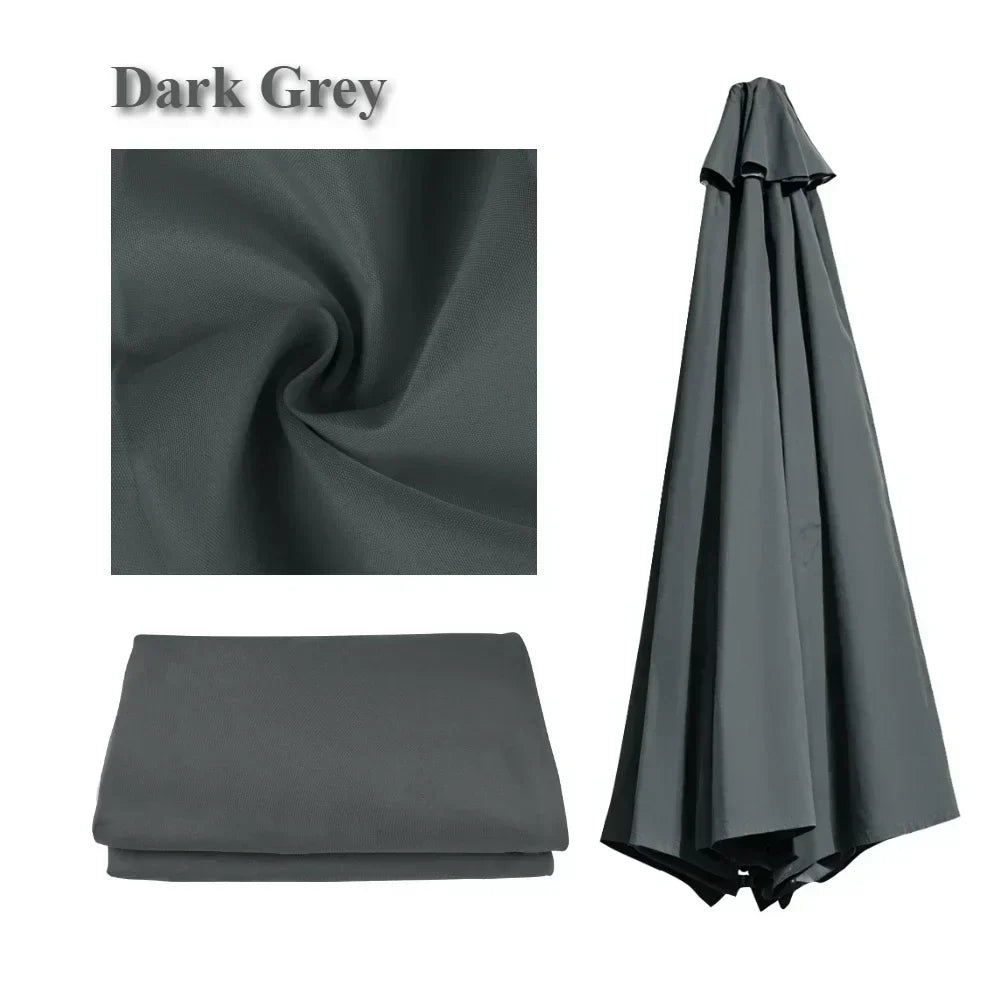 Parasol Replacement Cover Water-Repellent & Ventilated