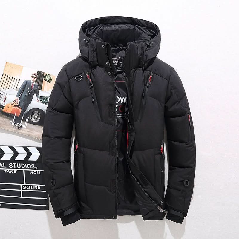 Parka Jacket Waterproof Thermal Insulation Detachable Hood