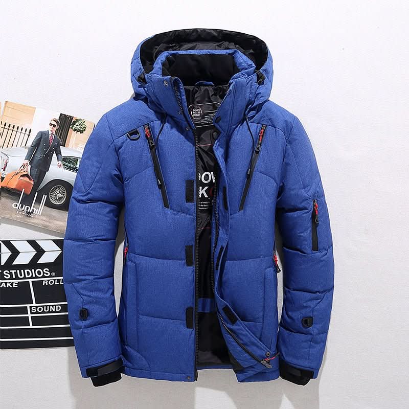 Parka Jacket Waterproof Thermal Insulation Detachable Hood