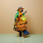 Parrot Figurine Hand-Painted Durable Polyresin Indoor Outdoor