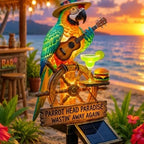 Parrot Figurine Handcrafted Polyresin Indoor Outdoor