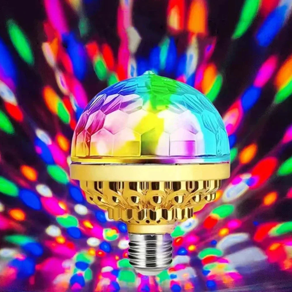 Party Bulb RGB Rotating E27 Base Energy Efficient