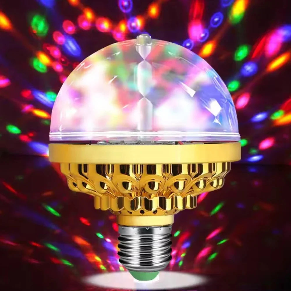 Party Bulb RGB Rotating E27 Base Energy Efficient