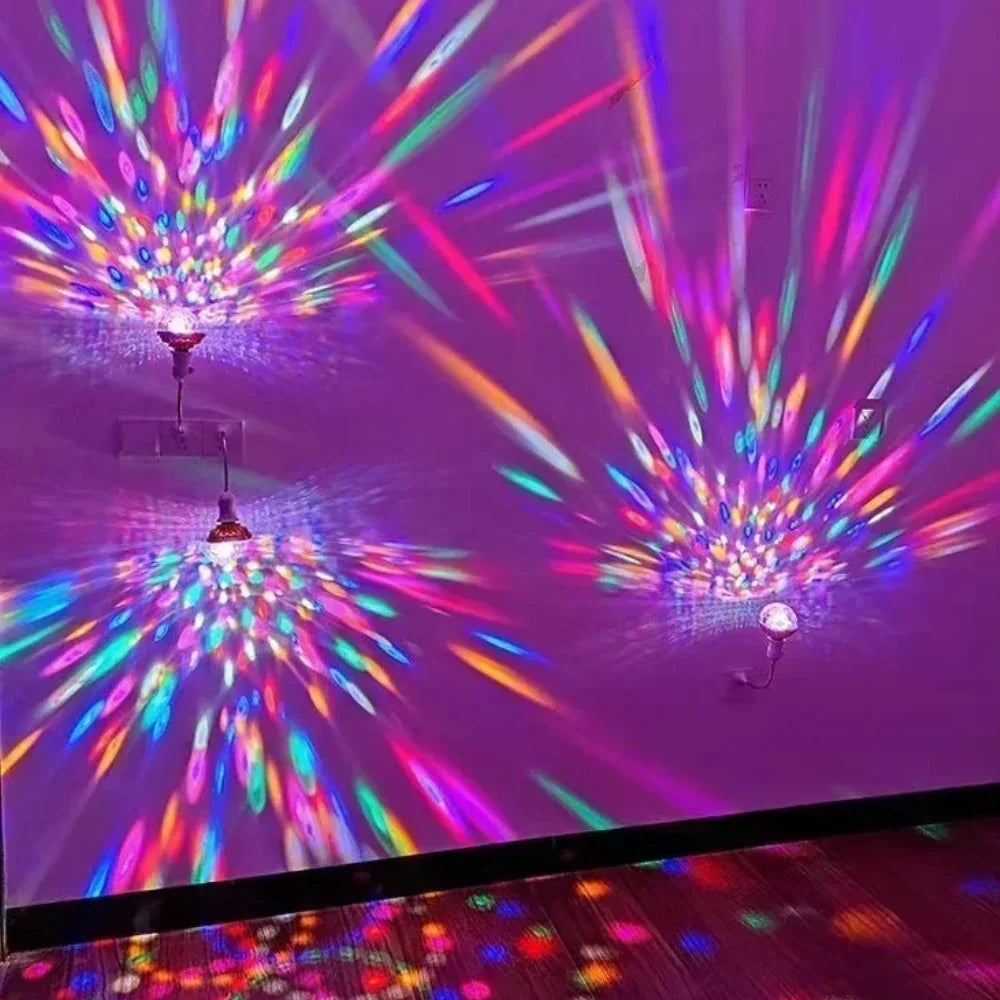 Party Bulb RGB Rotating E27 Base Energy Efficient