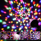Party Bulb RGB Rotating E27 Base Energy Efficient