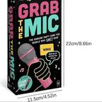 Party Card Game Singing Challenge Microphone Included