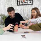 Party Game Karaoke Card Prompts & Foam Microphone