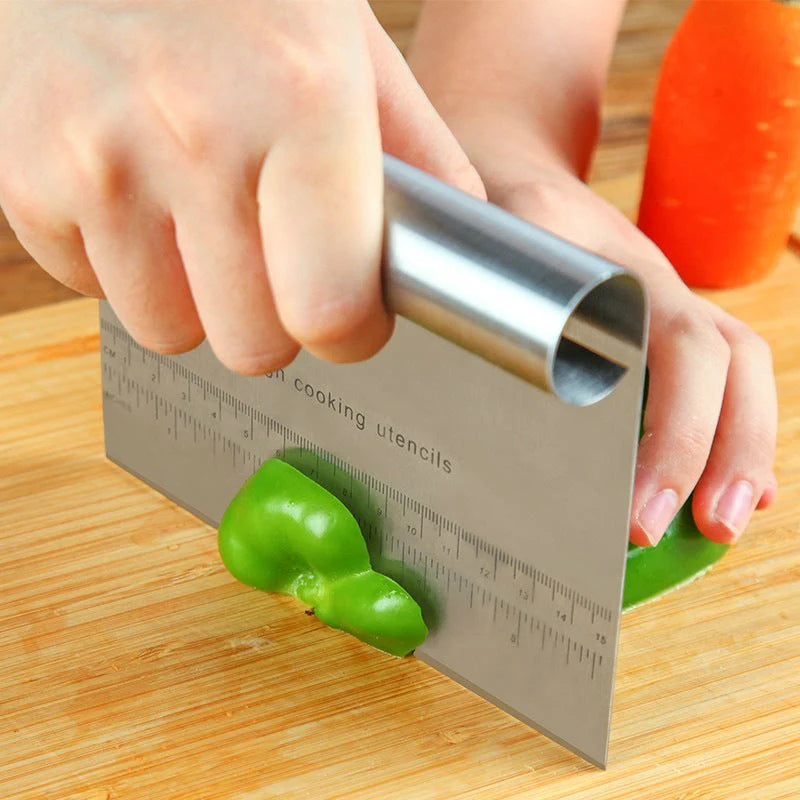 Pastry Scraper Stainless Steel Ergonomic Non-Slip Handle