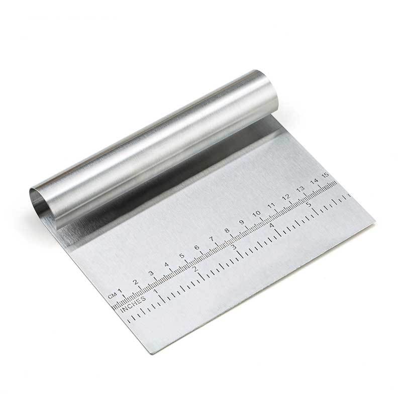 Pastry Scraper Stainless Steel Ergonomic Non-Slip Handle
