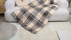 Patchwork Blanket Soft Flannel Floral Embroidered