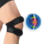 Patellar Strap Dual-Strap Silicone Pads