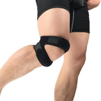 Patellar Strap Dual-Strap Silicone Pads