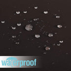 Patio Curtain Panel Waterproof Blackout Grommet Top