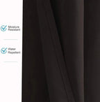 Patio Curtain Panel Waterproof Blackout Grommet Top
