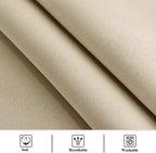 Patio Curtain Panel Waterproof Blackout Grommet Top