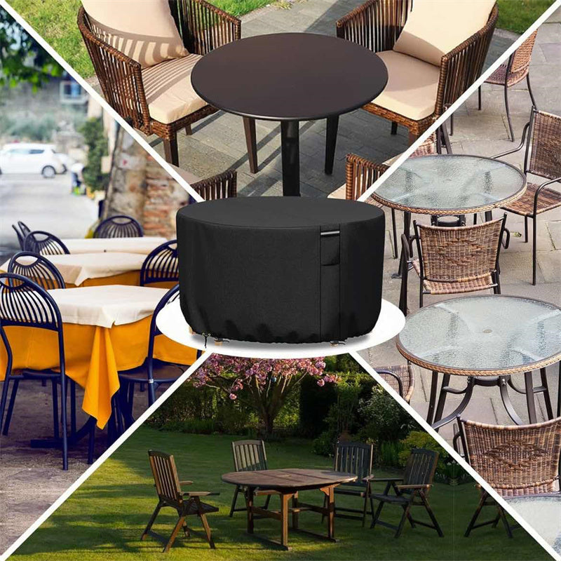 Patio Furniture Cover Heavy-Duty 600D Oxford Waterproof & UV-Resistant