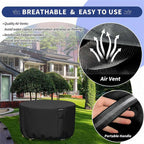 Patio Furniture Cover Heavy-Duty 600D Oxford Waterproof & UV-Resistant