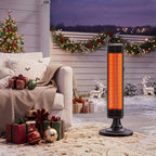 Patio Heater Infrared Carbon Fiber Adjustable Waterproof
